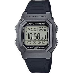 Casio Men's Water-Resistant Digital Watch with White Dial - W-800HM-7AV